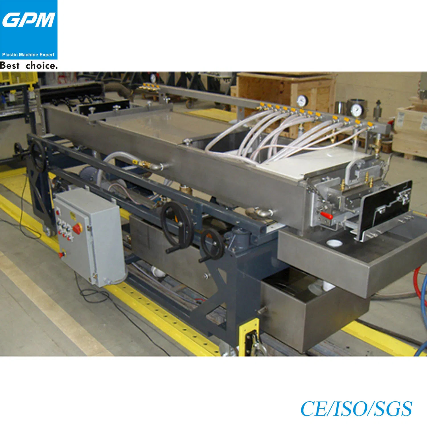 High Efficient PVC Soft Crystal Wallboard Extrusion Line