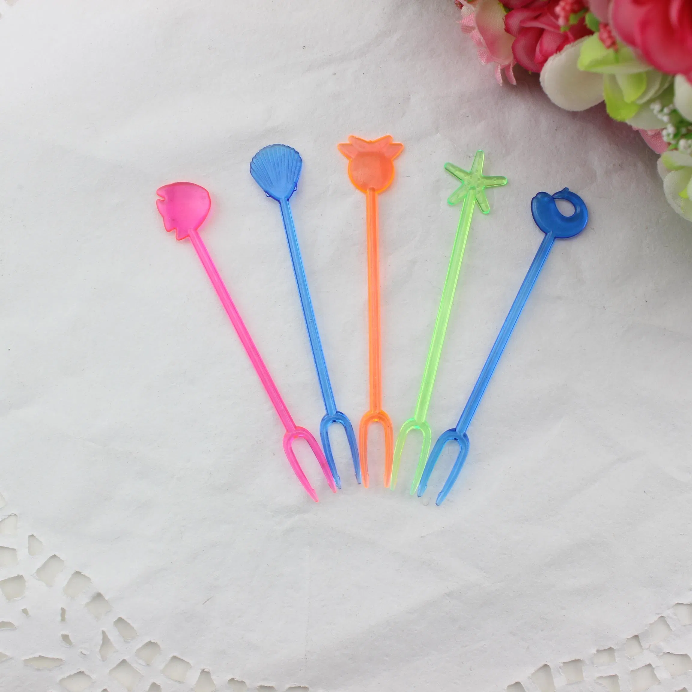 Colorful Toothpicks Perfect for Snacks and Party Platters