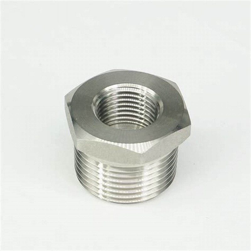 ASTM A105/A182 Forged Steel Fittings NPT Thread Hex Reducing Bushing