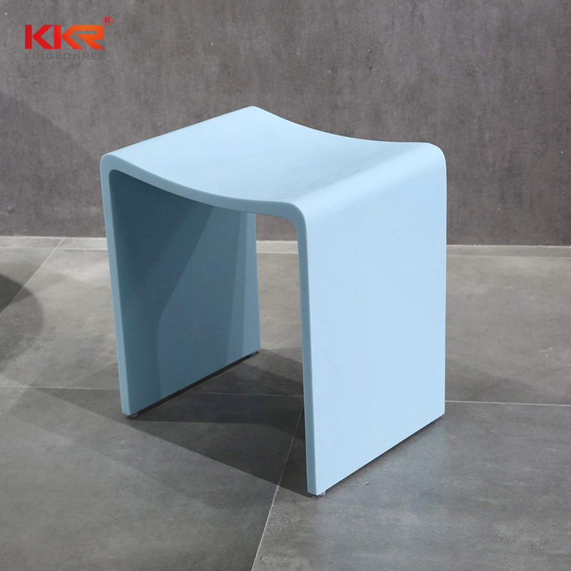 Табурет из искусственного камня для ванной и гостиной