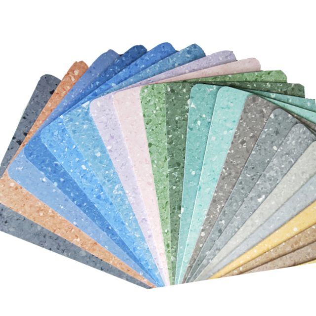 Hospital Anti-Static Commercial Polyflor Homogeneous Vinyl Flooring