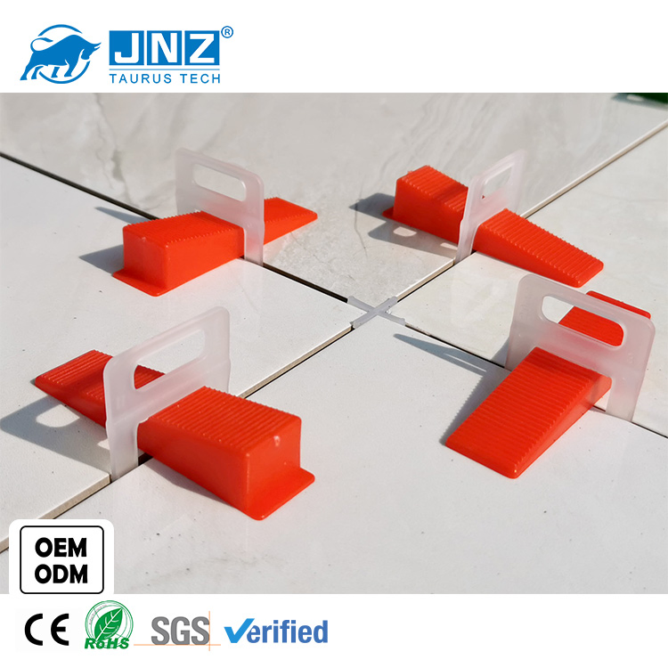 Tile Leveling Clips and Wedges Tile Leveling System for Tile