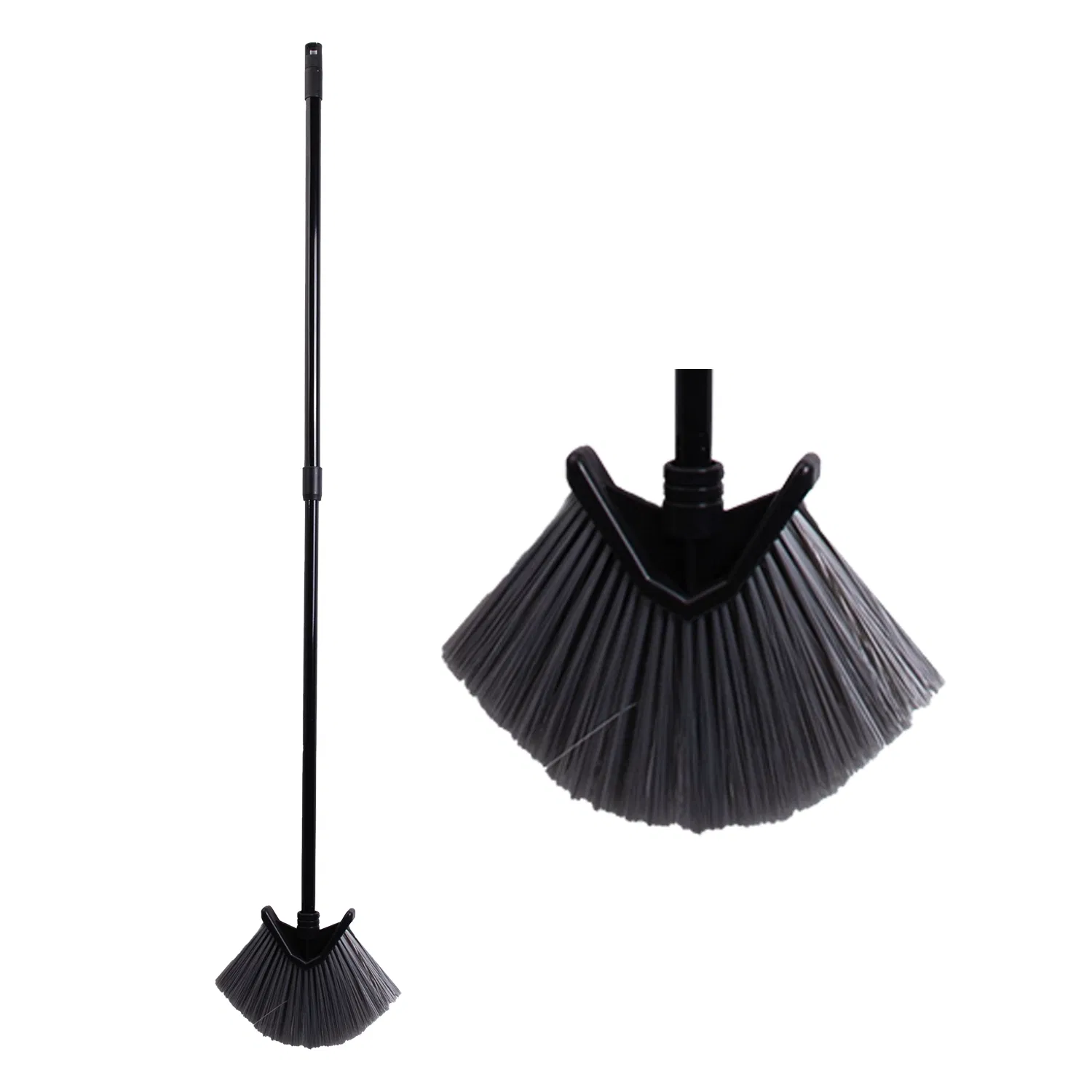 Adjustable Long Metal Handle Ceiling Duster Brush for Home Cleaning