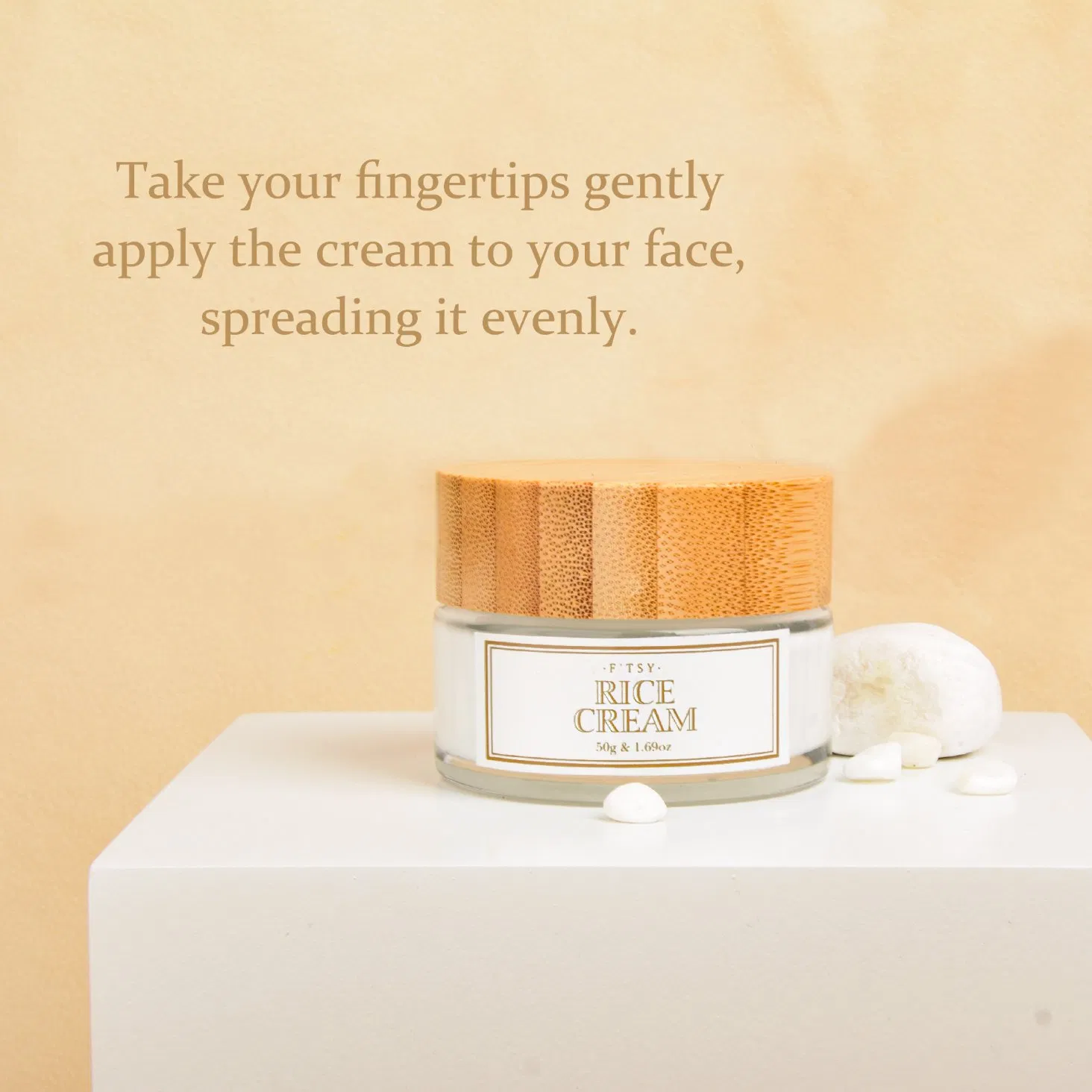 Hot Selling Pure Natural Whitening Rice Cream Anti Aging Rice Extract Cream Wholesale Factory