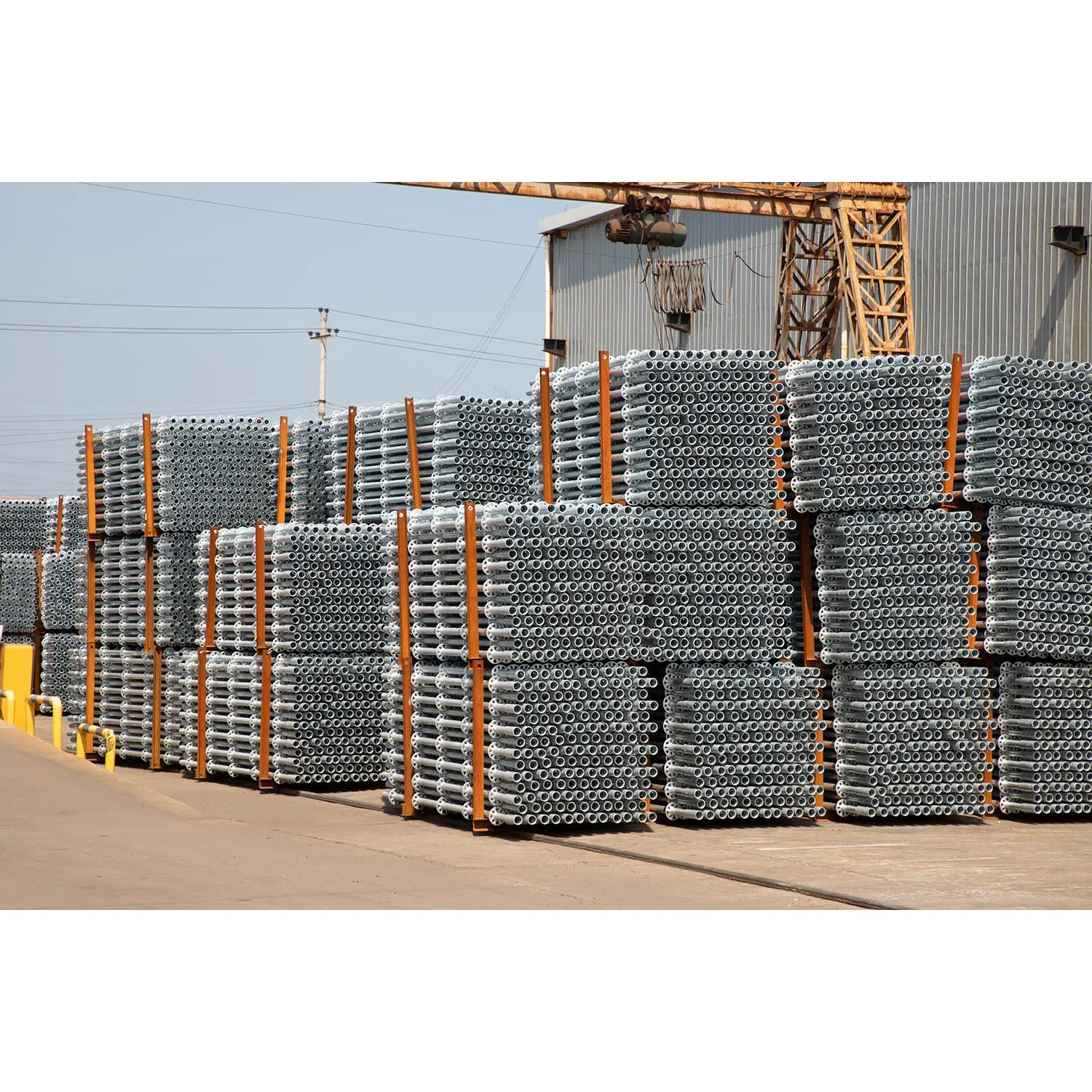 for Slab Support Q345 Steel Construction Ringlock Scaffolding Mobile Ringlock Scaffolding for Building Construction