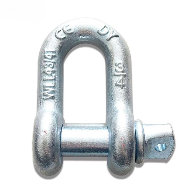 G2130 Shackle European Type Horseshoe-Shaped Shackles with Safety Bolt Pin