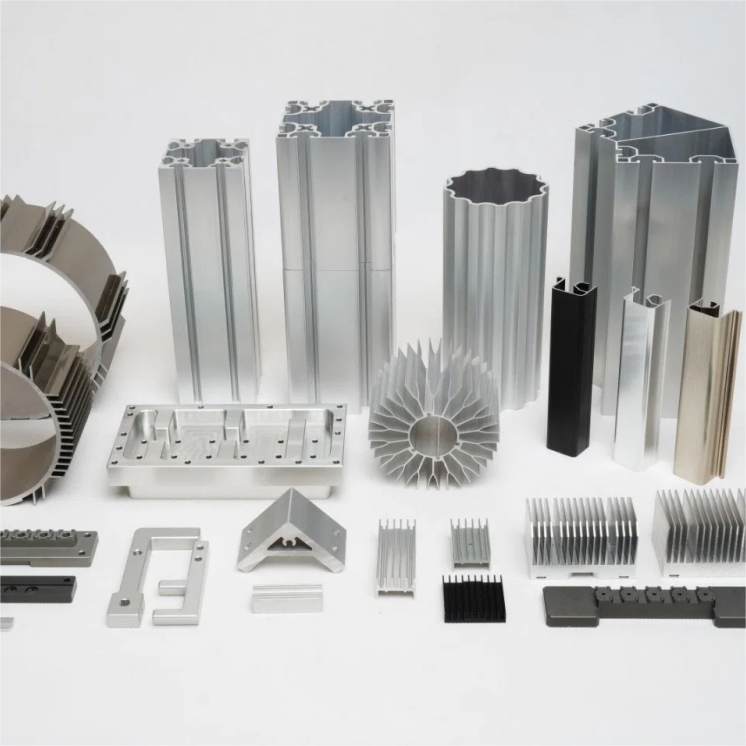 Anodized Aluminum Alloy European Extrusion Architectural Custom Aluminum Profile