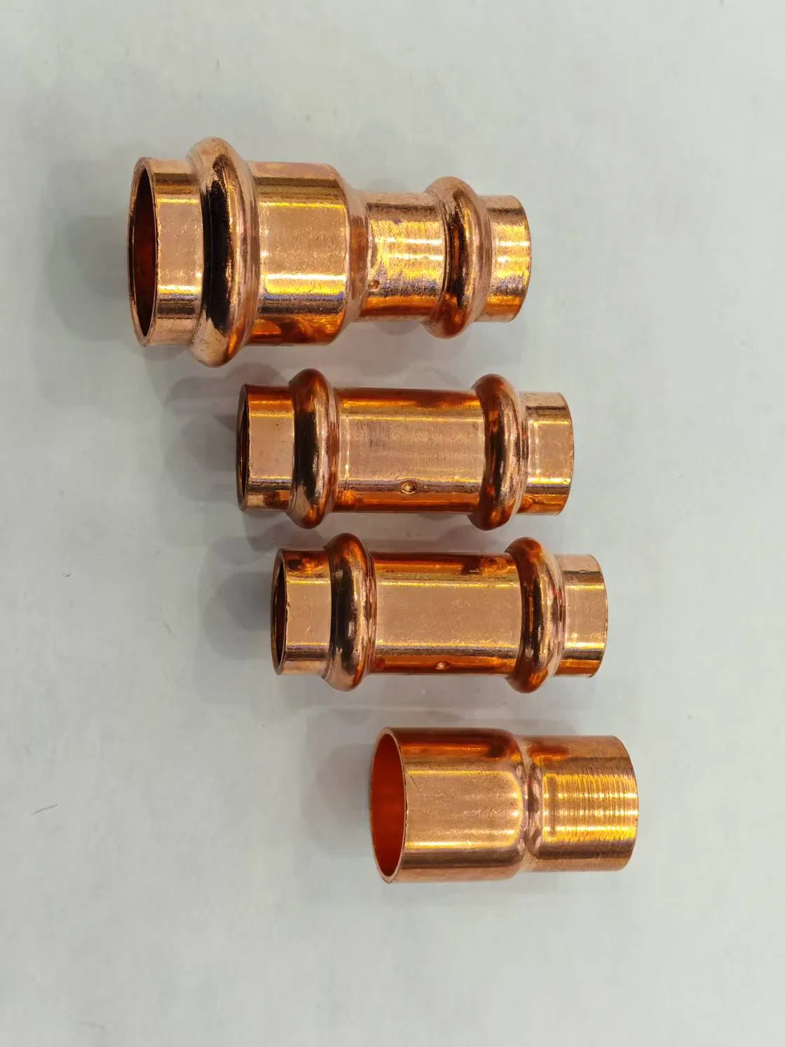 Premium Copper Push-Fit Socket for Brass Pipe Plumbing Solutions