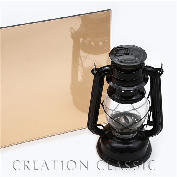 4-6mm Golden Reflective Glass Building Glass
