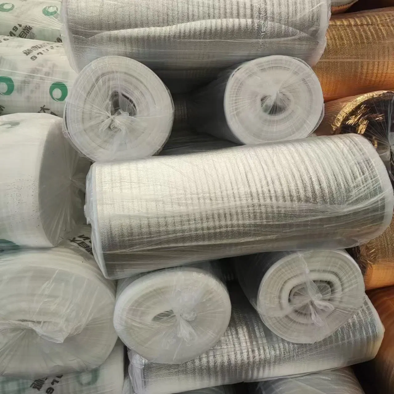 Silver Golden Layer EPE Underlay Foam 2mm 3mm Under Floating Floor