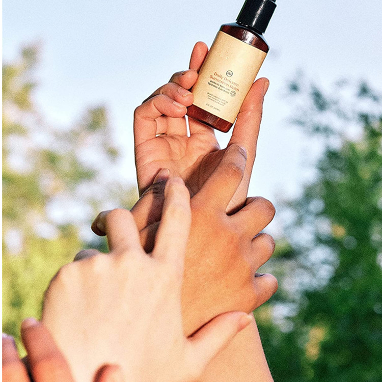 Natural Mineral Face Sunscreen SPF 30 for Smooth Skin