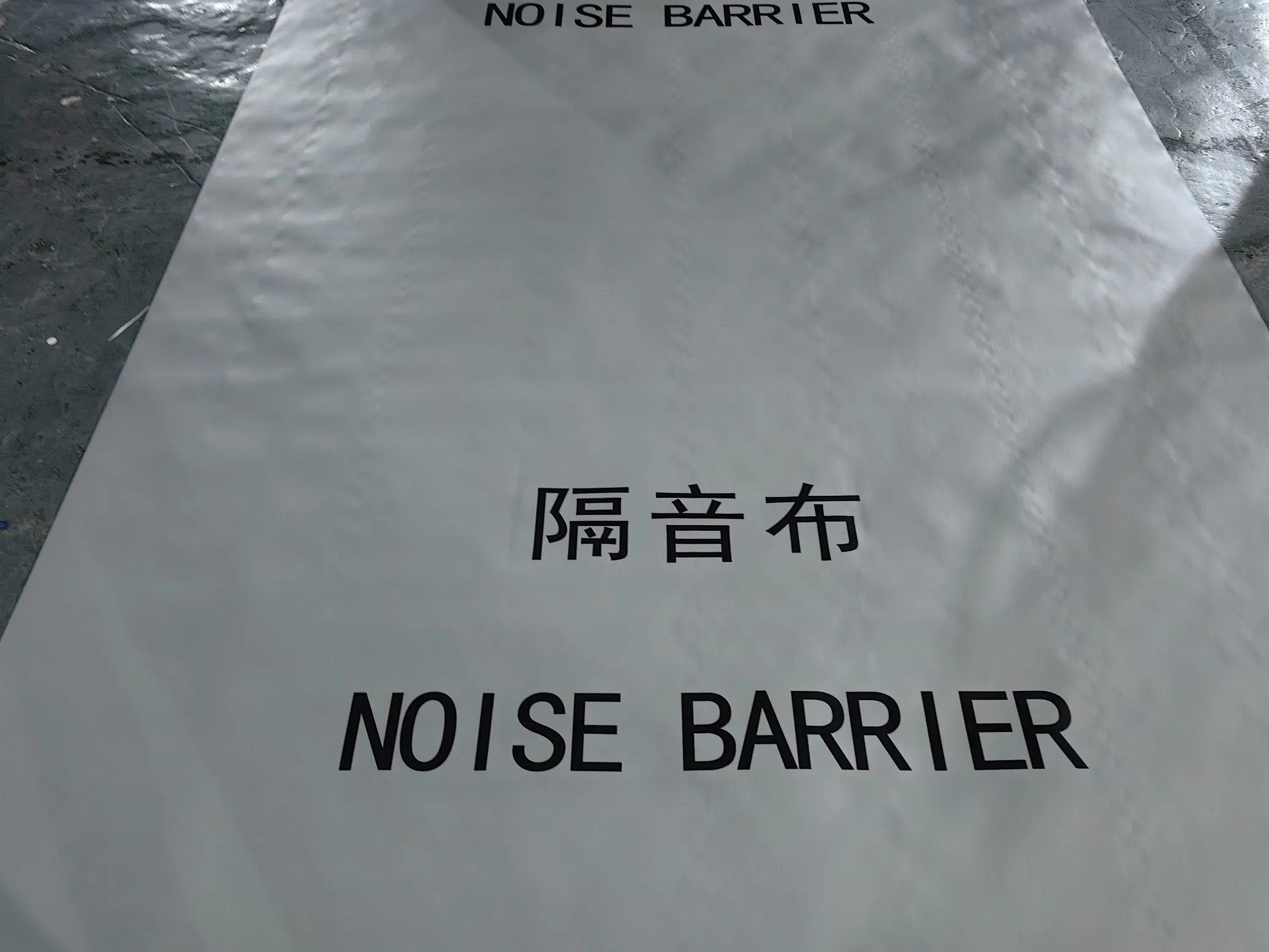 Litong Wholesale Waterproof PVC Mesh Coated Tarp Acoustic Soundproof Anti-Noise Office Construction Sound Barrier Fence
