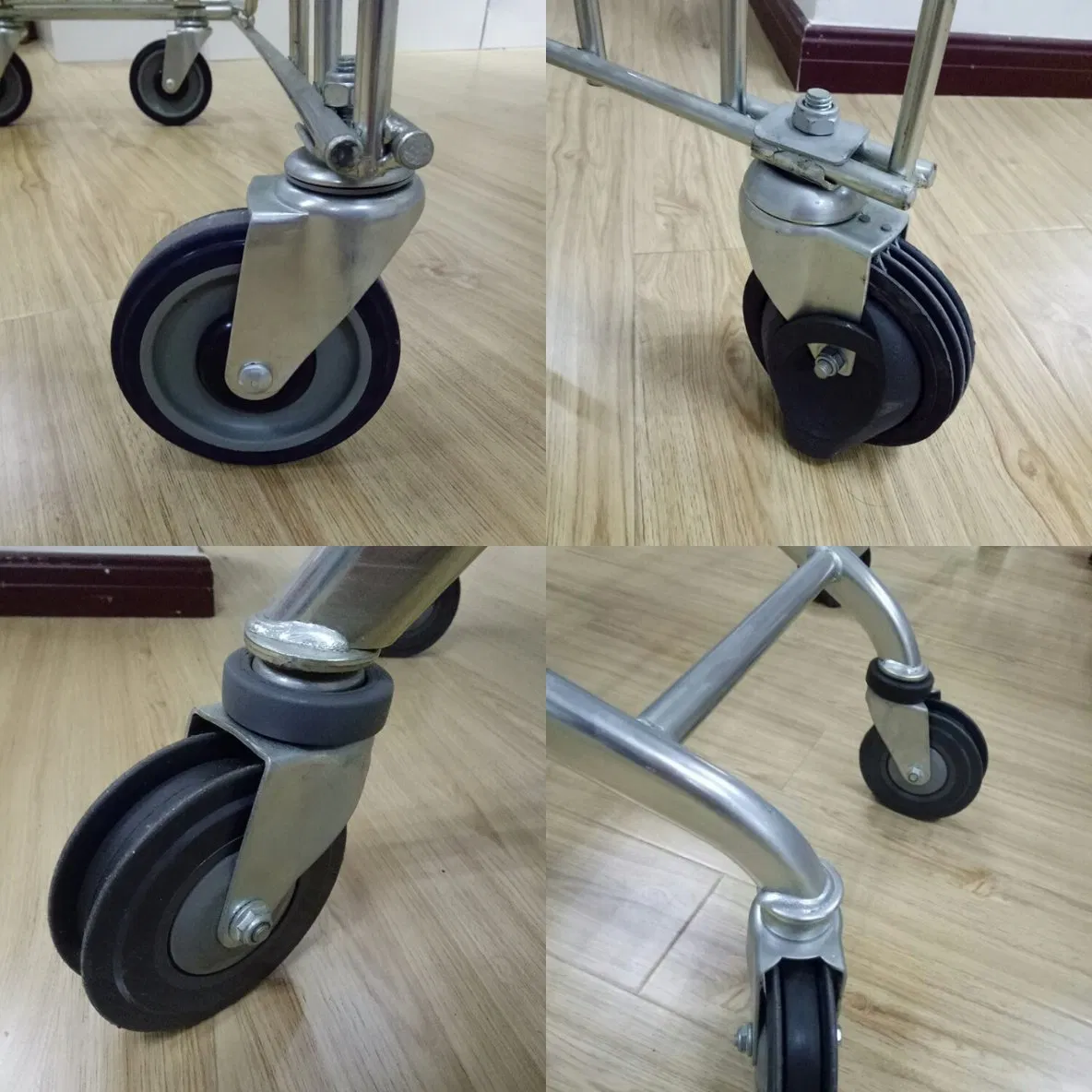 5 Inch 4-Dish Elevator Wheel High Quality Shopping Cart Caster