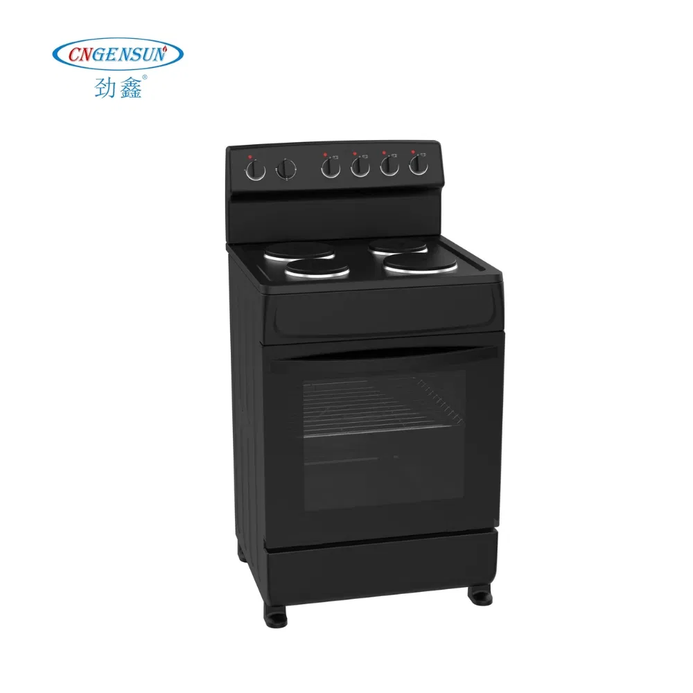 High-Performance Freestanding Even-Heating Electric Oven with Adjustable Back Control Hotplate