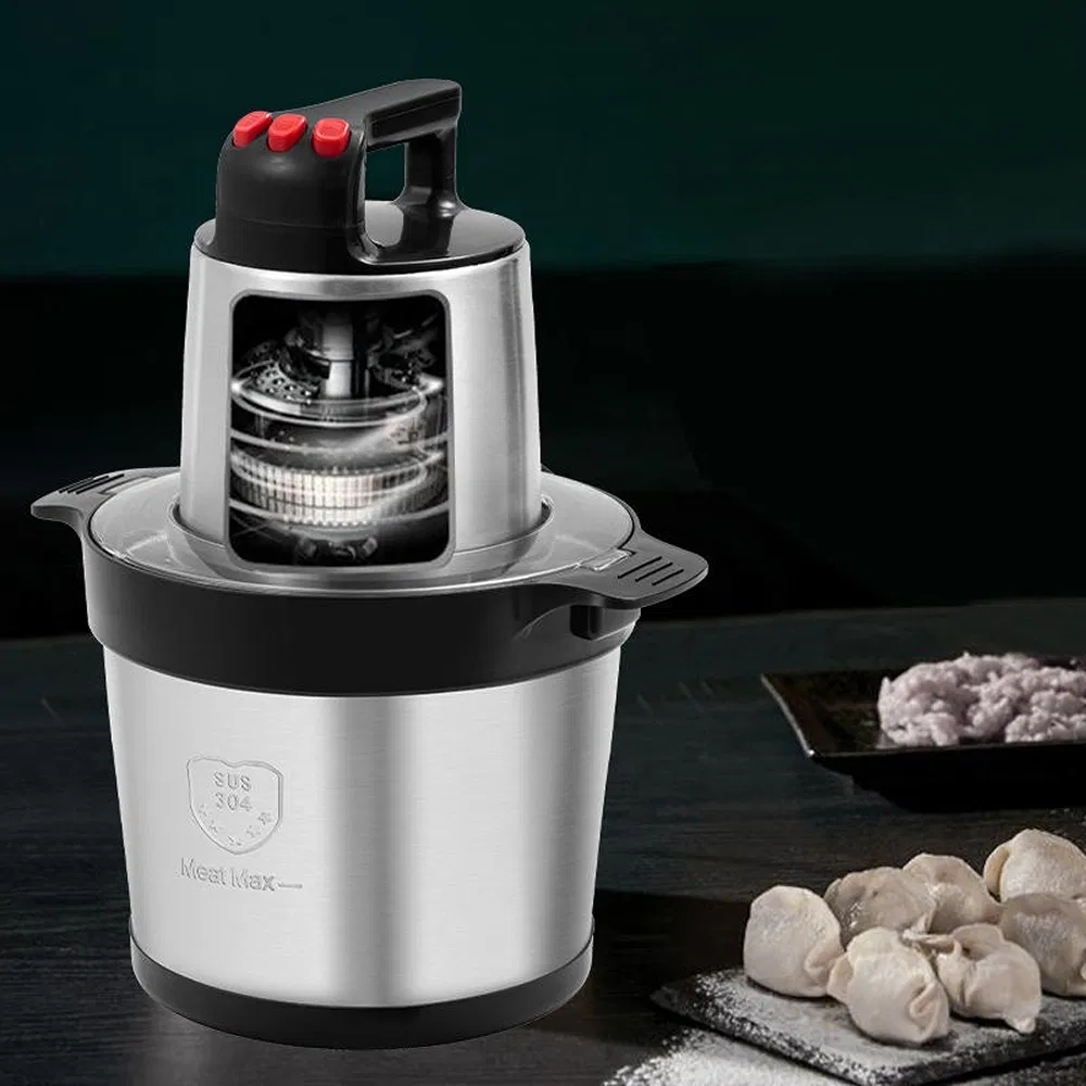 8L Portable Multifunction Electric Meat Grinder for Household RV Home Use