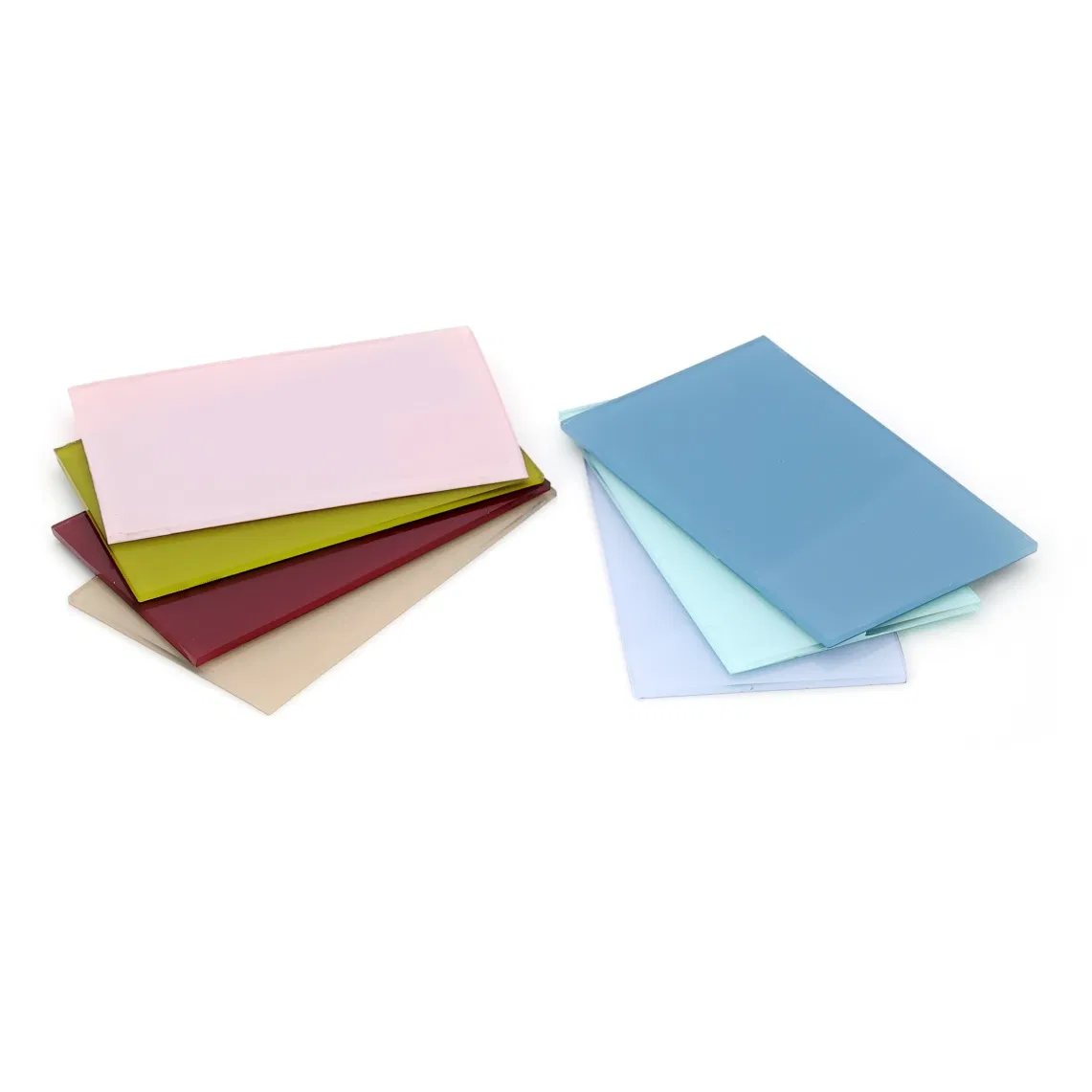 3mm-12mm High-Quality Red White Blue Yellow Painted Glass for Building