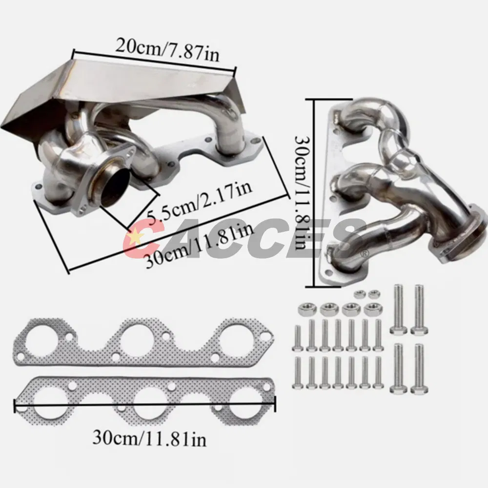 Выпускной коллектор для Jeep Wrangler JK 3.8L V6 (2007-2011)
