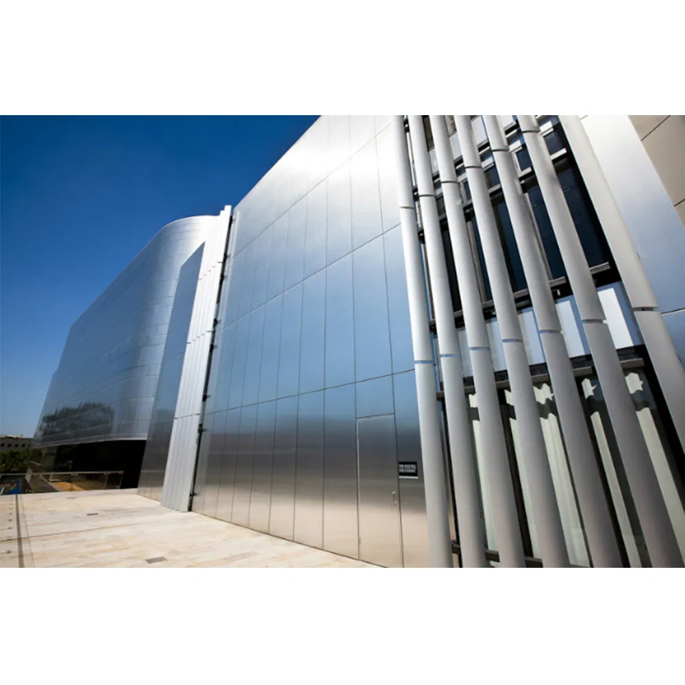 Brushed High Quality PE PVDF Coating Puertas De Panel Compuesto De Aluminio