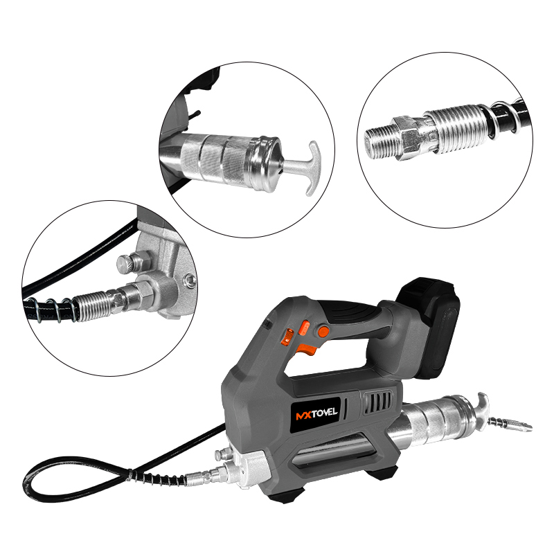 High-Pressure Excavator Grease Gun Electric Cordless Grease Gun
