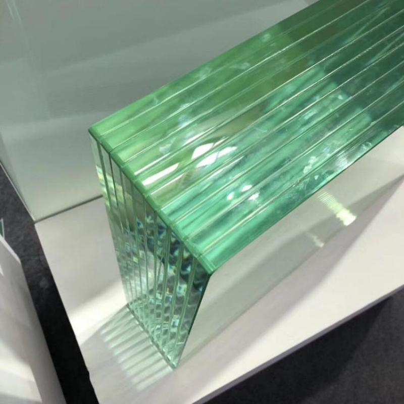 Custom Size Anti UV Laminated Glass Impact Noise Proof for Buildings