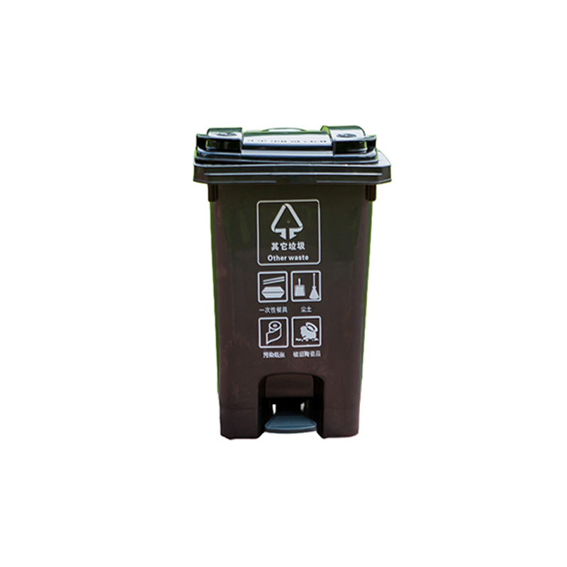 Plastic Dustbin Manufacturer Outdoor Public Mobile Recycle Rubbish Trash Waste Dustbin