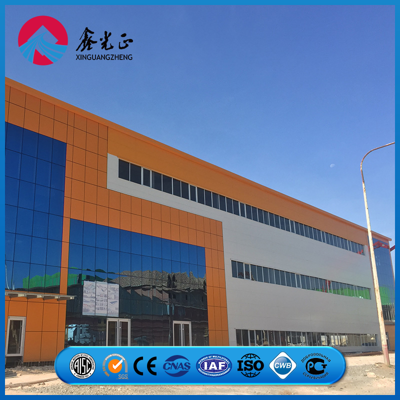 Flexible Positioning Adjustable Pipeline Suspension Holding Equipment Metal Prefab/Prefabricated Steel Structure Multi-Story/High-Rise Office Building