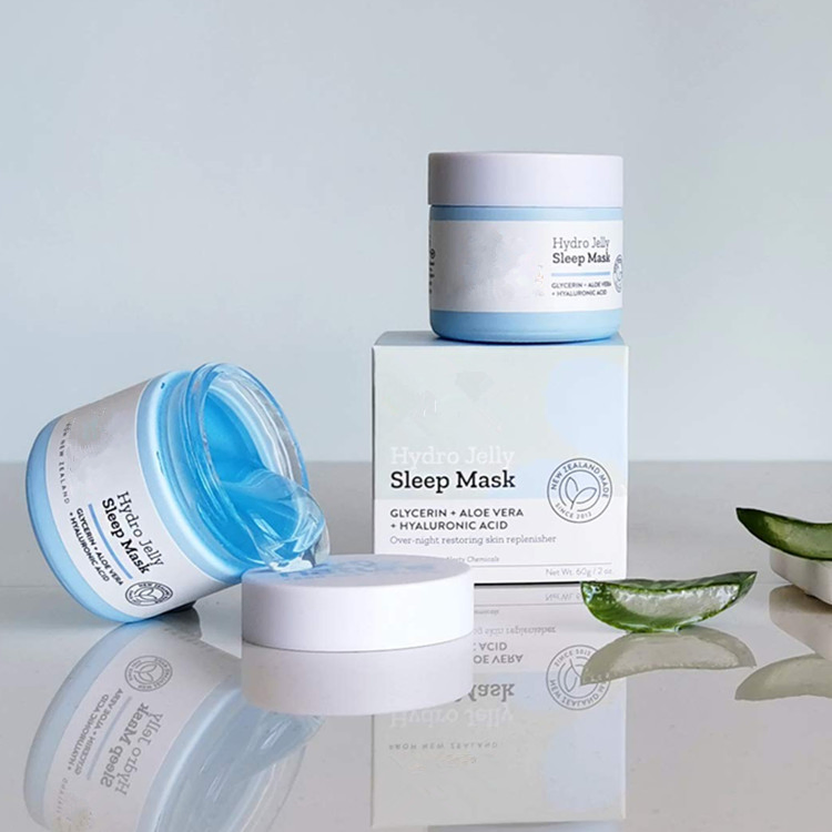 OEM Custom Advanced Hydrating Fine Lines Treatment Jelly Sleep Mask
