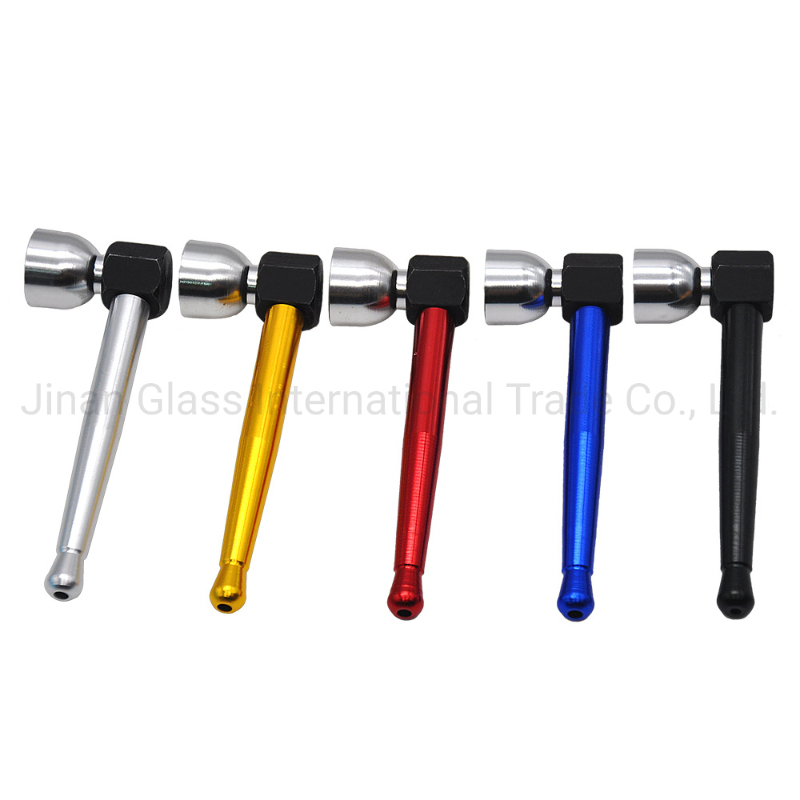 Portable Scale Shaped Metal Tobacco Pipe Filter Smoking Pipe Mini Cigarette Stainless Steel Smoke Pipes