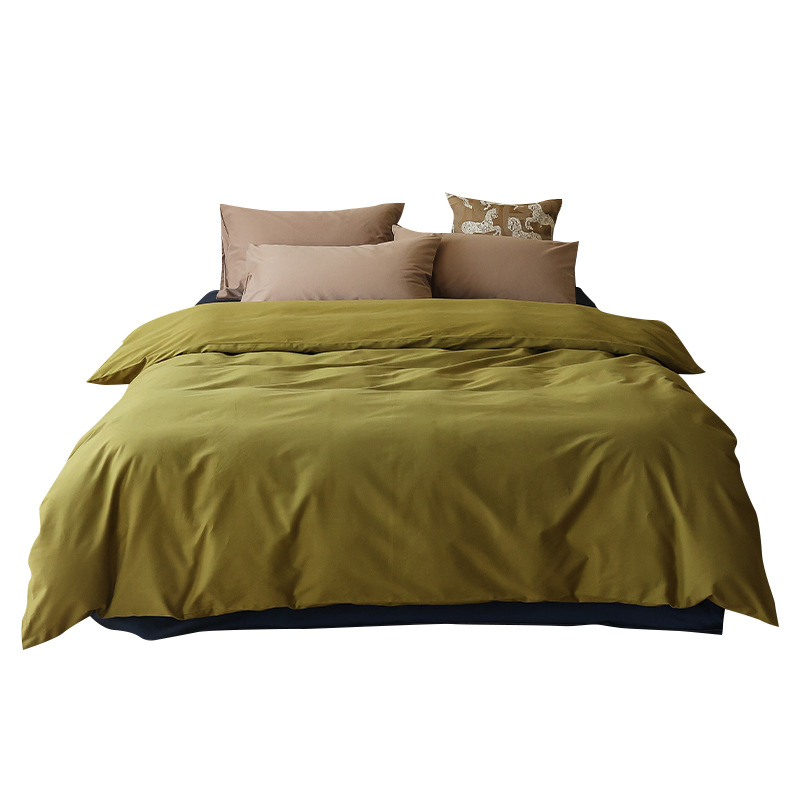 100% Water Washed Cotton Duvet Cover Bedding Set Customized Bedding Set