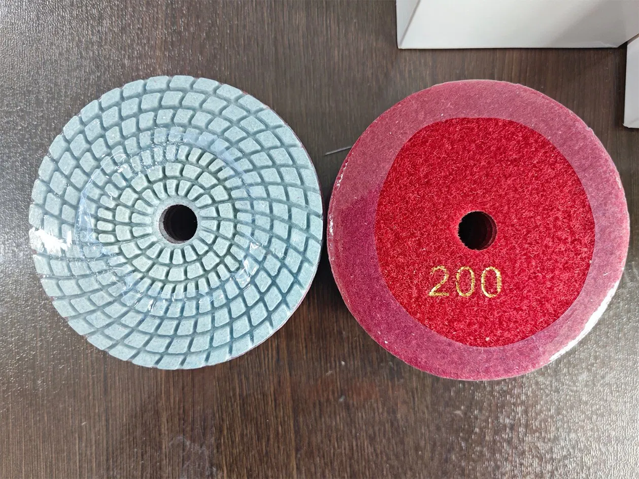 4" Wet Diamond Polishing Flexible Pad for Marble Ceramic Tile Granite