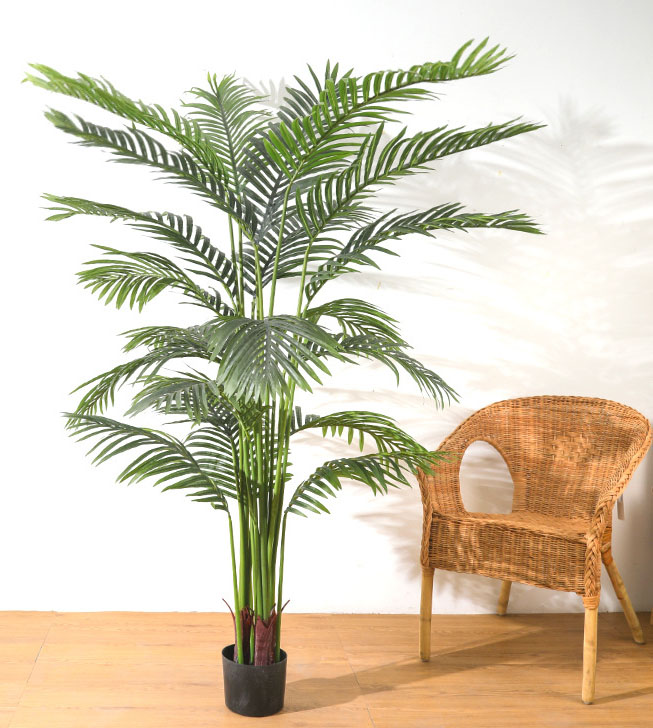 Растение банановое искусственное большое в горшке