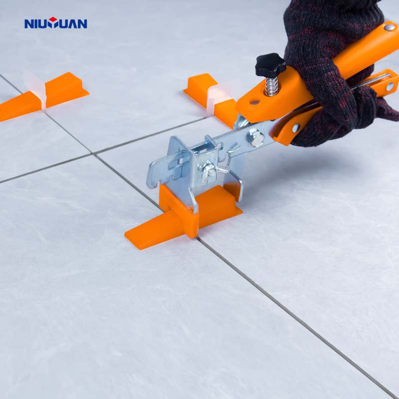 OEM Modern Design PP Ceramic Tile Leveling System Clips 100PCS/Bag High Quality Floor Tile Spacer Accessories 0.5-4.5mm