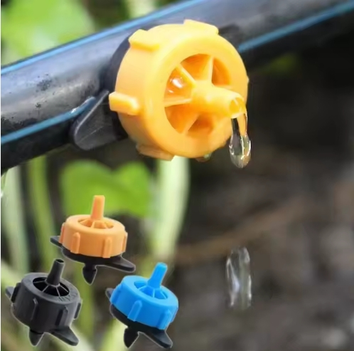 Agricultural Micro Drip Irrigation System 2/4/8L Pressure Compensation Dripper Irrigation PC Dripper