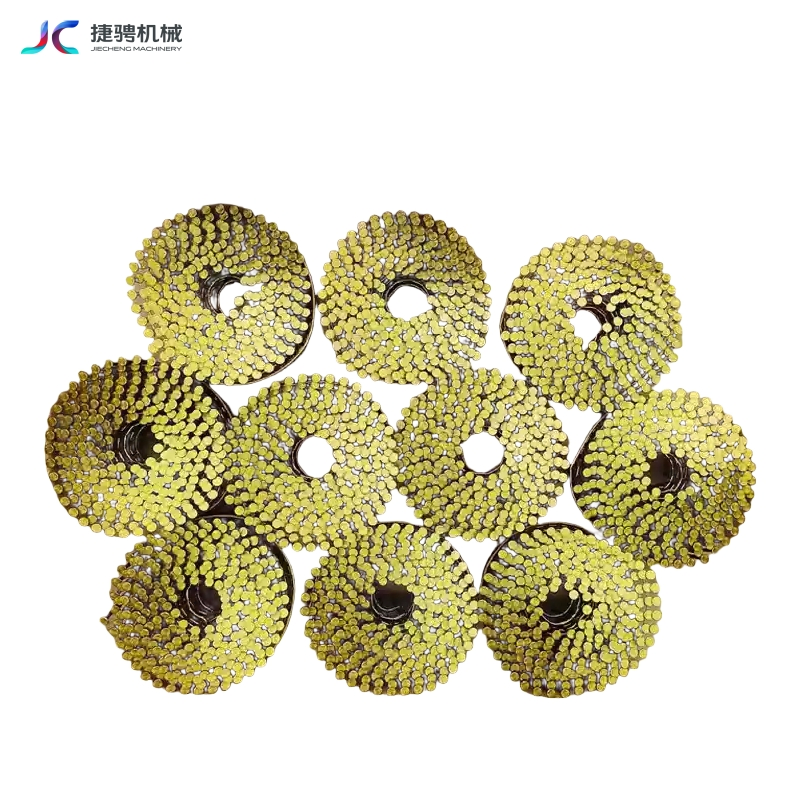 Premium Galvanized Threaded Coil Nails for Pneumatic Tools