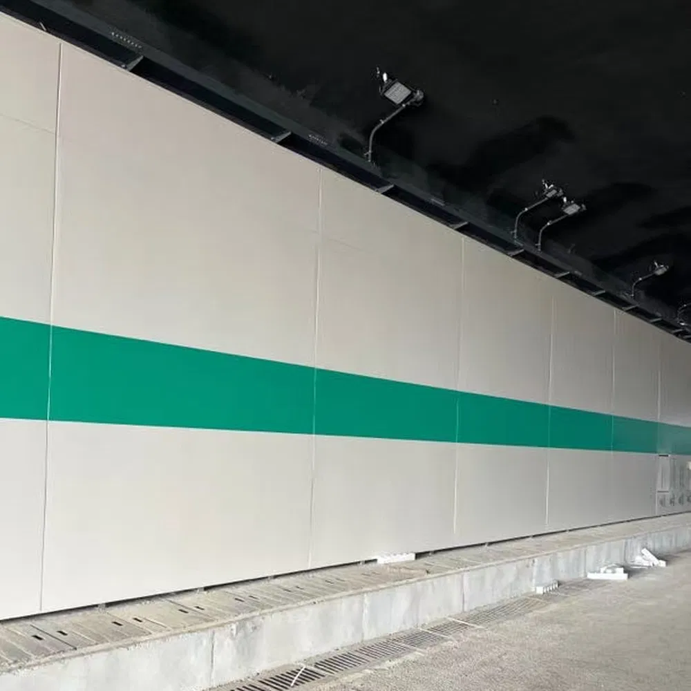 Vandal-Resistant Fireproof Railway Tunnel Wall Cladding Panel for Public Infrastructure