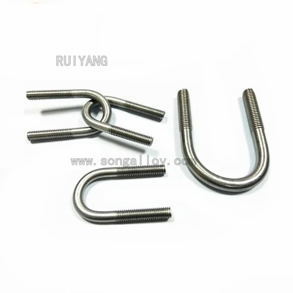 U-Bolt Anchor Bolts in Stainless Steel and Titanium Alloy