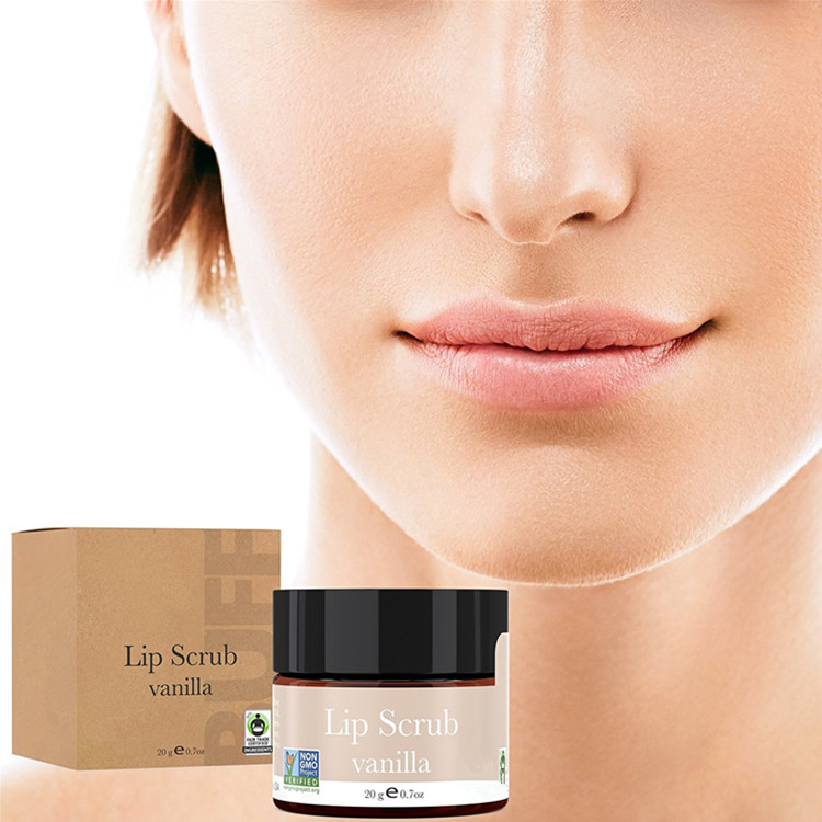 Advanced Vanilla Sugar Scrub Lip Care Exfoliating & Moisturizing Scrub