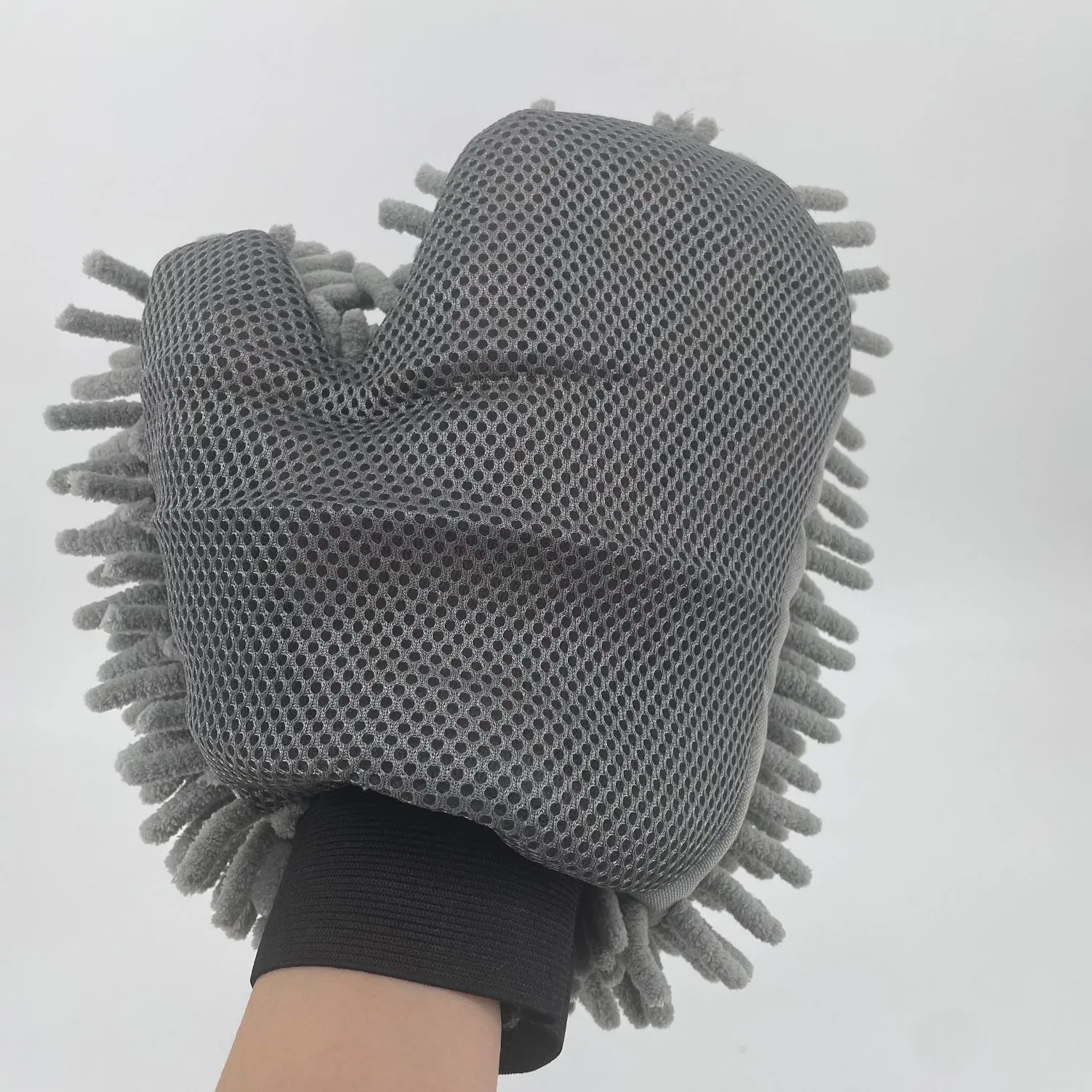 Microfiber Coral Fleece Dusting Glove for Car Window Corner House Washing Household Tool Cleaning Glove