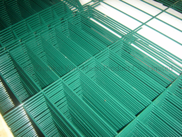 3D PVC Coated Galvanized Steel Welded Bending Wire Mesh Panel Garden Fence