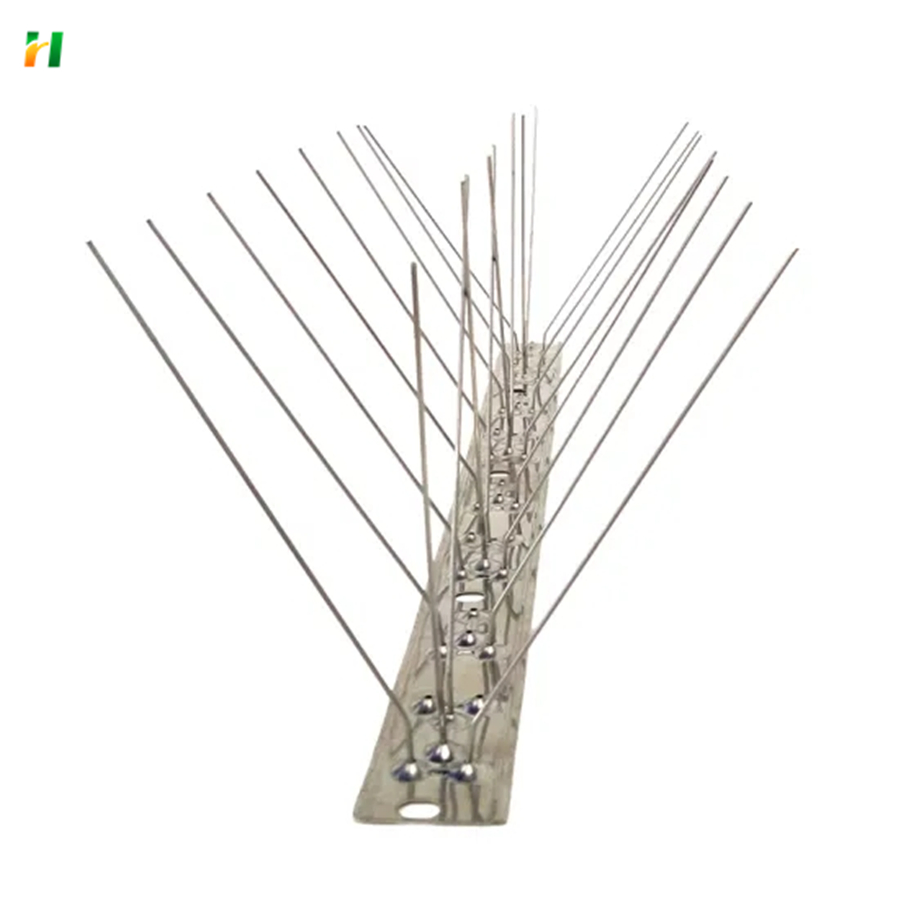 Factory Direcct Sale Invisible Plastic Base Bird Spike for Parking Lot Protection Bird Repeller
