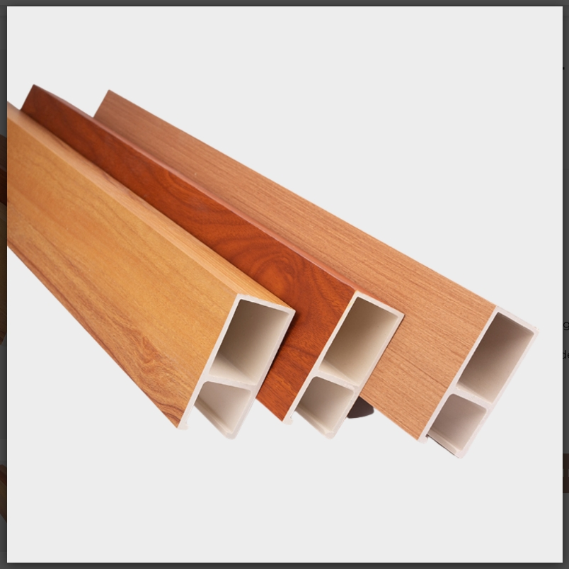 Durable Building Materials Beautiful Ceiling Indoor Beauty Salon Decoration WPC Ceiling