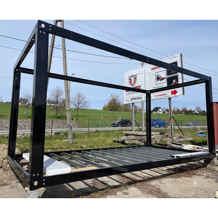Prefab Prefabricated Portable Modular Mobile Detachable 20FT 10FT 30FT 40FT Steel Structure Metal Shipping Sea Container Home House Frame
