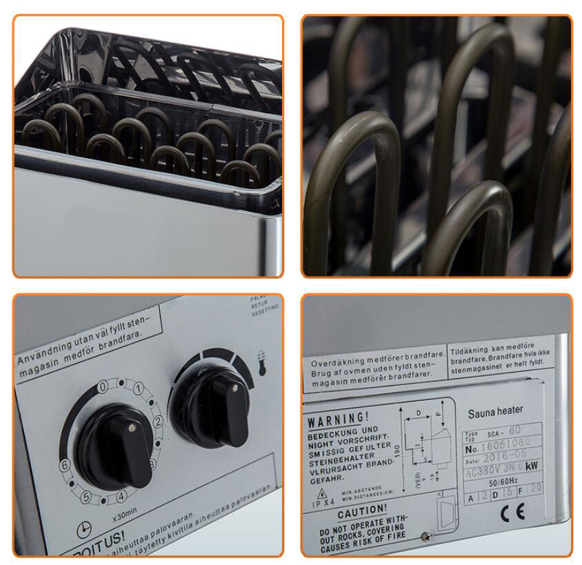 Электрический обогреватель для сауны Big Power 12/15 кВт