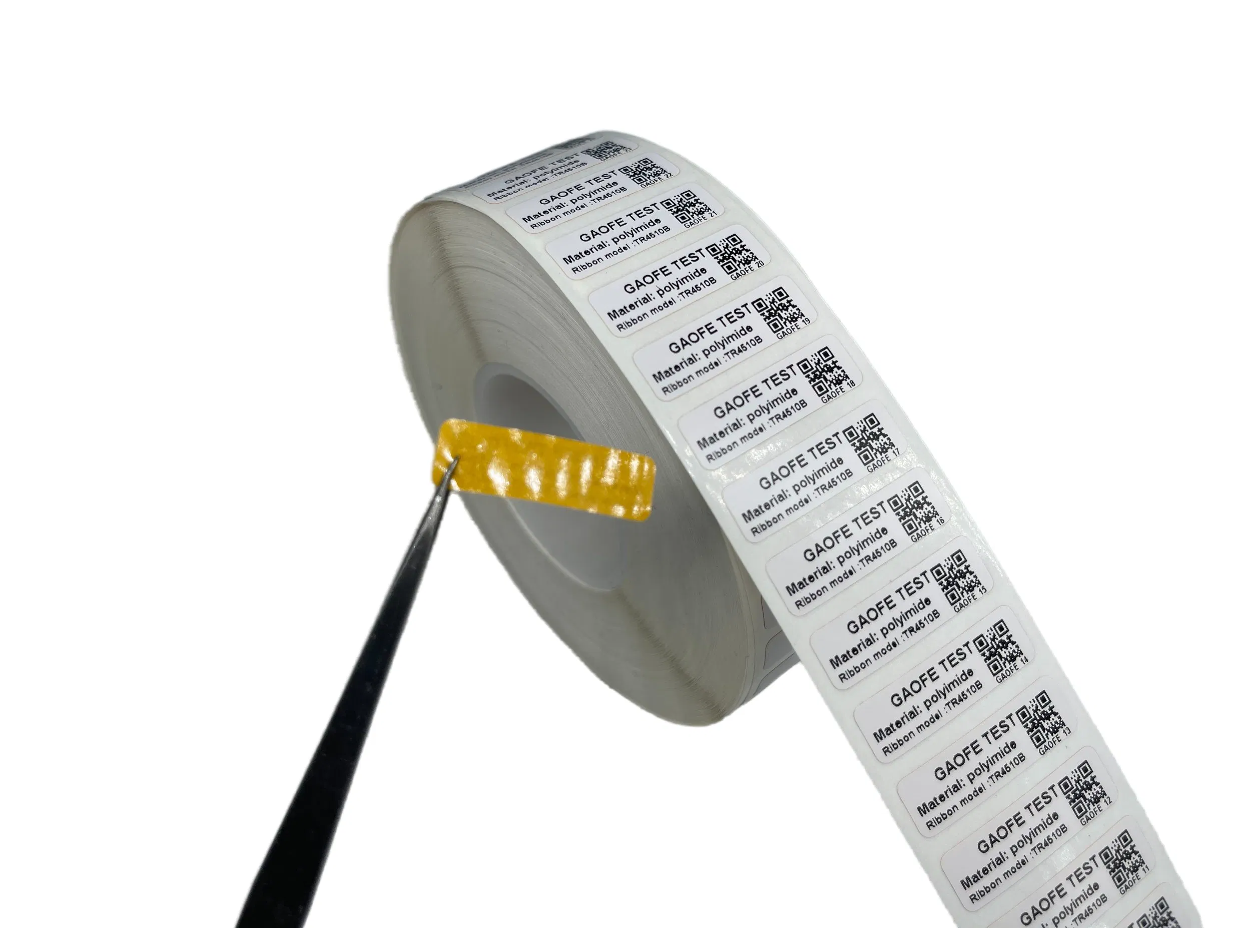 Heat Resistant Label Polyimide Sticker PCB High Temperature Label