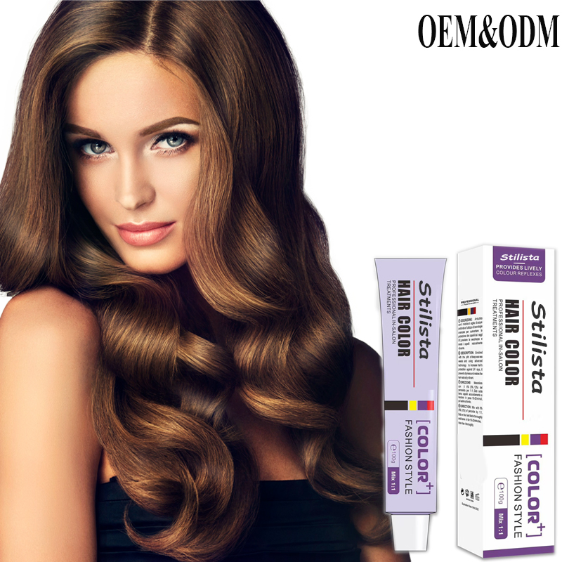 100 Ml 55 Colors Private Label Ammonia Free Professional Permanent Hair Dye