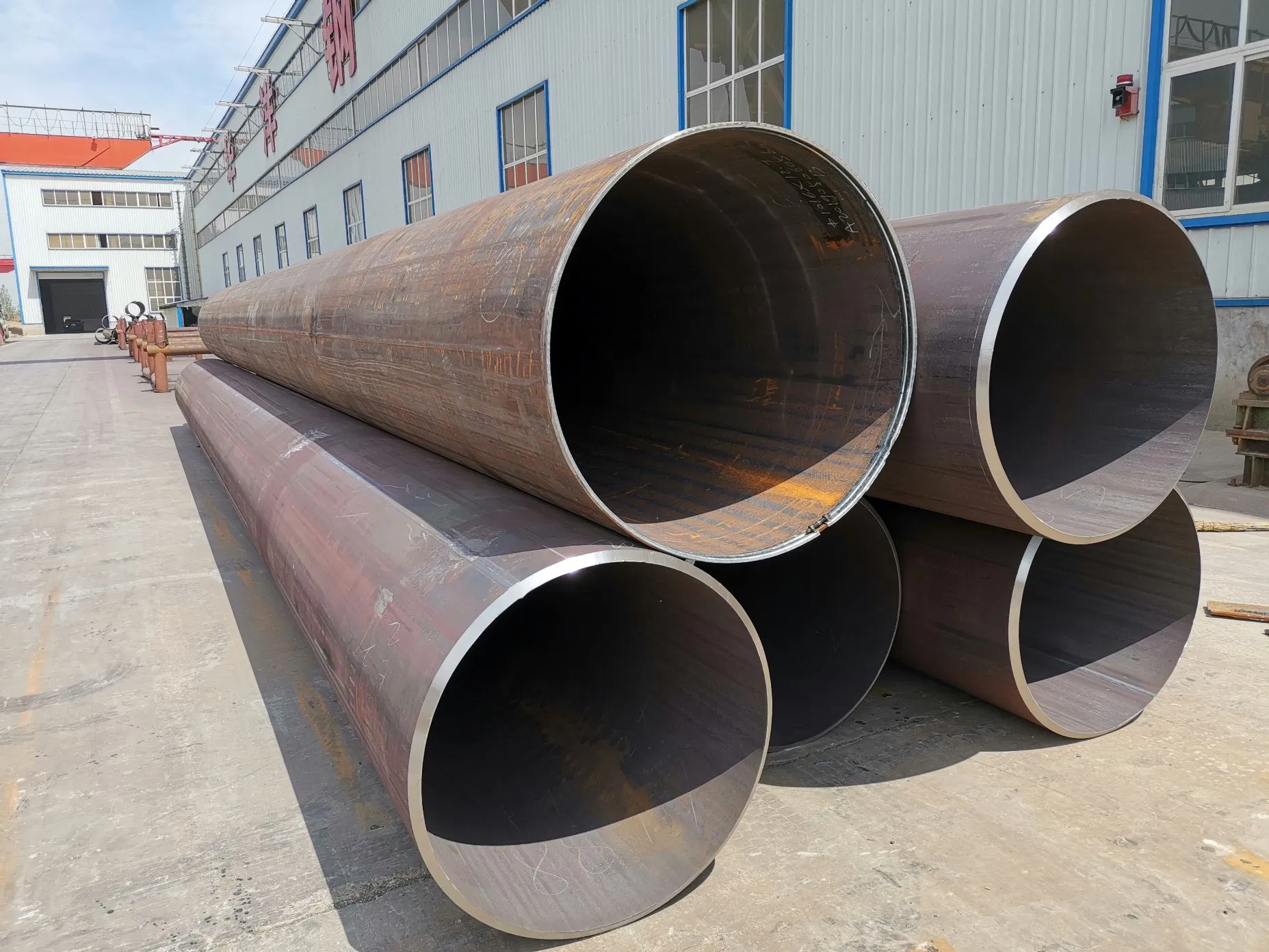 En10025 S355j2h Jcoe LSAW Structural Hollow Section Pipe for Building Construction