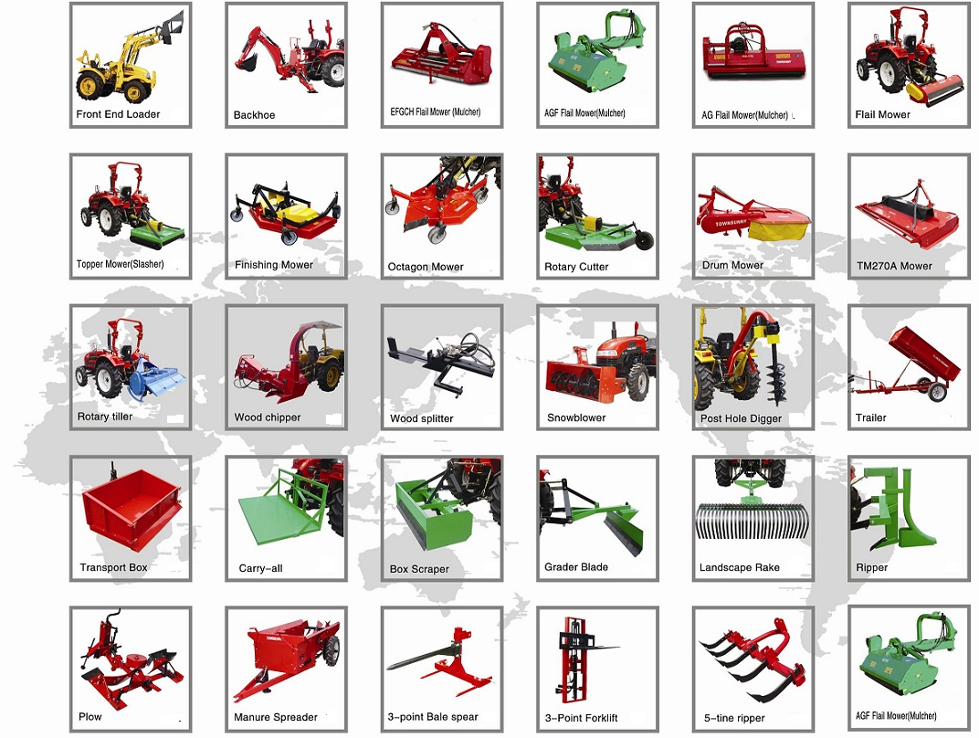Тяжелая роторная косилка 2.7 м для трактора 55-90 л.с.