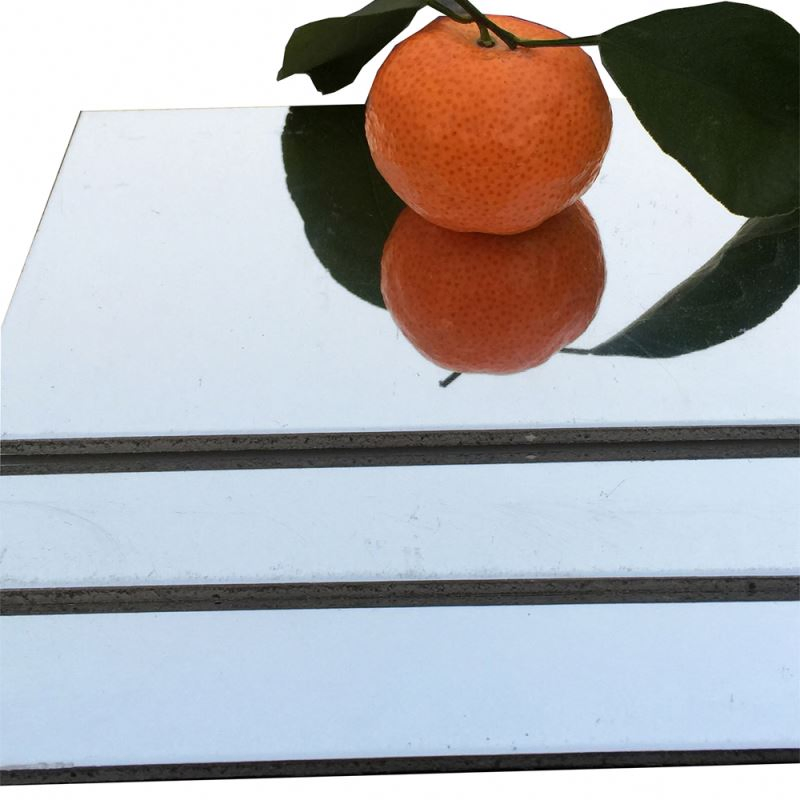Silver Mirror Golden Mirror Surface ACP Acm Alucobonde Aluminum Composite Panel