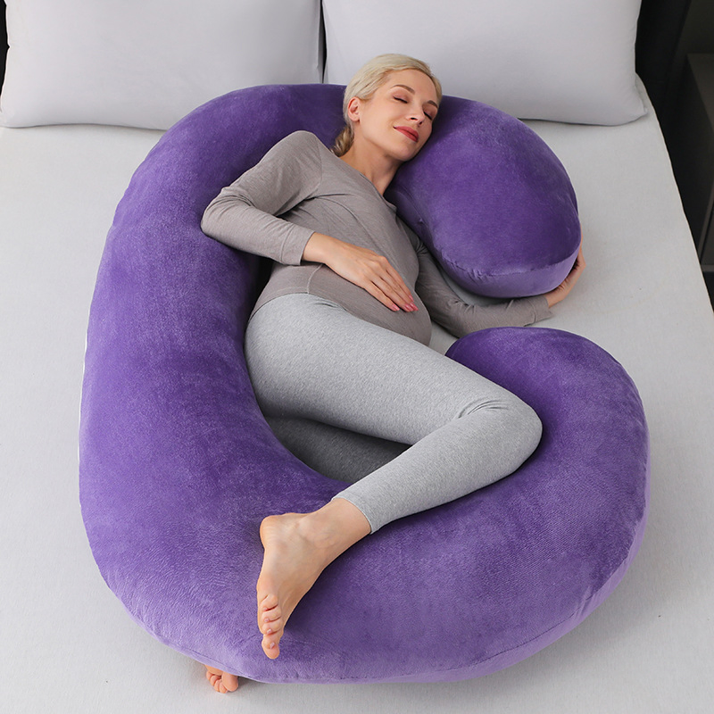 Pregnancy Pillows, U Shaped Body Maternity Pillow with Removable Cover