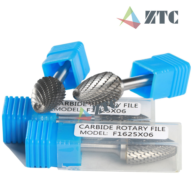 Double Cut Rotary Cutting Carbide Burrs Die Grinder Bits for Wood Working